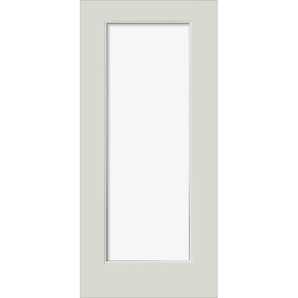 Knockety Unfinished Fiberglass Slab Front Entry Door Wayfair
